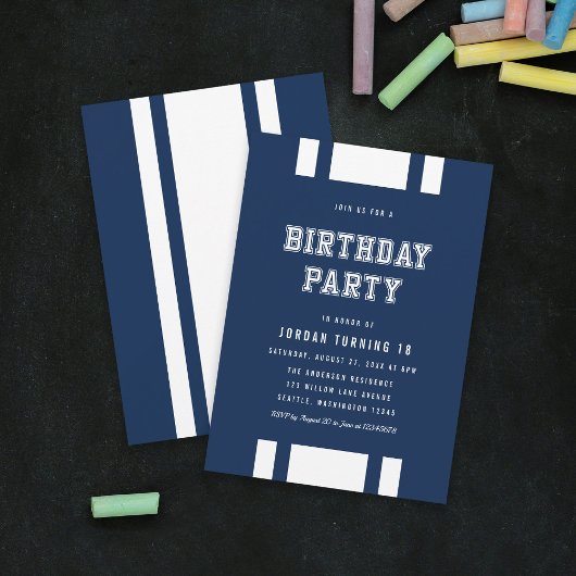 Invitation Variabilité de couleur modifiable N'importe quel â