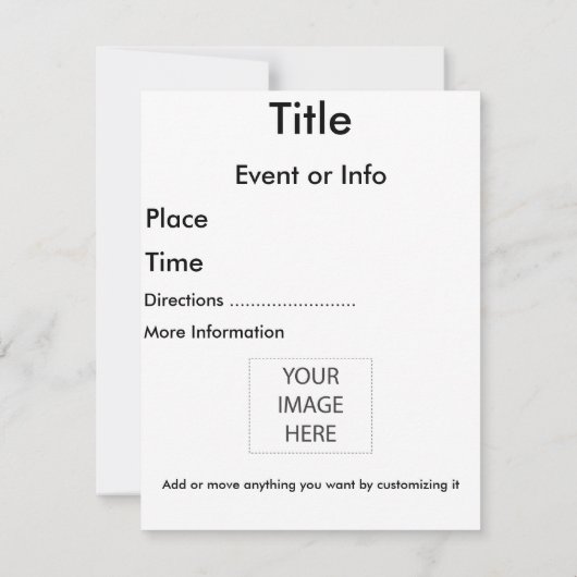 Invitation Vase de Odilon Redon avec fleurs (1914) (Dos)