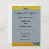 Invitation Vase Van Gogh avec Iris Classic Impressionnisme (Devant)