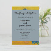 Invitation Vase Van Gogh avec Iris Classic Impressionnisme (Debout devant)