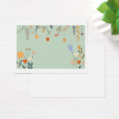 Invitation vectorielle avec fleurs et cœurs (Bureau)