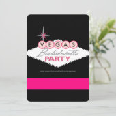 Invitation Vegas Bachelorette (Debout devant)