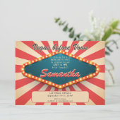 Invitation Vegas Before Vows Modern Lucky Casino Bachelorette (Debout devant)