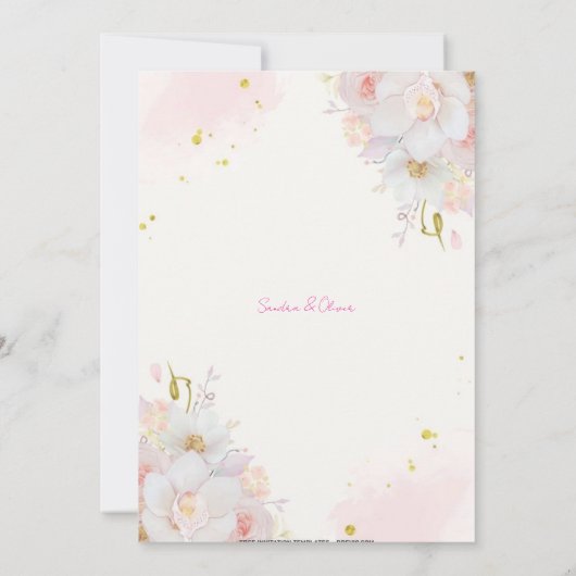 Invitation végétale (Dos)