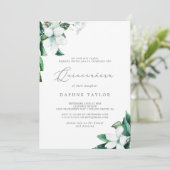 Invitation Végétation boisée Quinceañera (Debout devant)