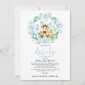 Invitation Végétation Florale Des Bois Conduite Par Le Baby s (Devant)