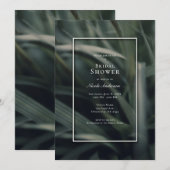 Invitation Végétation Rustique Printemps Herbe Douce 16e Anni (Devant / Derrière)