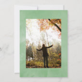 Invitation Végétation tropicale Célébration géométrique de la (Dos)