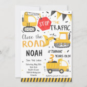 Invitation Véhicules de construction Camion de vidage Invitat (Devant)