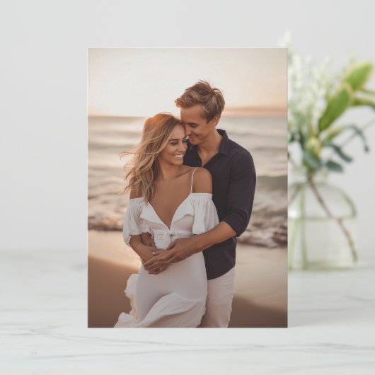 Invitation Vellum de la répétition Arrière - plan photo (Debout devant)