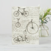 Invitation Vélo (Debout devant)