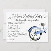 Invitation Vélo Daisy (Devant)