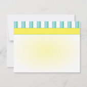 Invitation Vélo de plage (Dos)