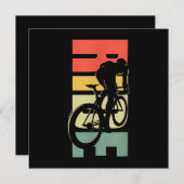 Invitation Vélo de route à vélo (Devant / Derrière)