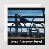 Invitation Vélo en mer/Invitations de la retraite (Devant / Derrière)