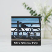 Invitation Vélo en mer/Invitations de la retraite (Debout devant)
