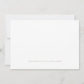 Invitation Vélo Tandem | Baby shower jumeaux (Dos)