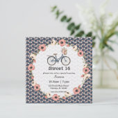 Invitation Vélo tribal (Debout devant)