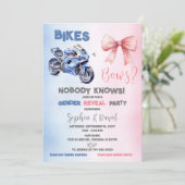 Invitation Vélos ou arcs Parti de la révélation de genre (Debout devant)