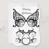 Invitation Venetia Carnivale Masque Victorian Ornate Flourdis (Dos)