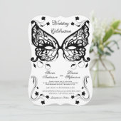 Invitation Venetia Carnivale Masque Victorian Ornate Flourdis (Debout devant)