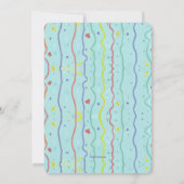 Invitation Venez à notre Mardi Gras Party (Dos)