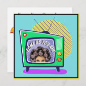 INVITATION VENEZ COMME VOUS ÊTES (Devant / Derrière)