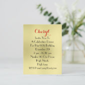 Invitation Venez Diner Avec Moi Dîner Fête Cadre (Debout devant)