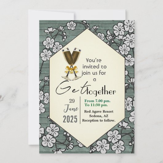 Invitation Venez ensemble (Devant)