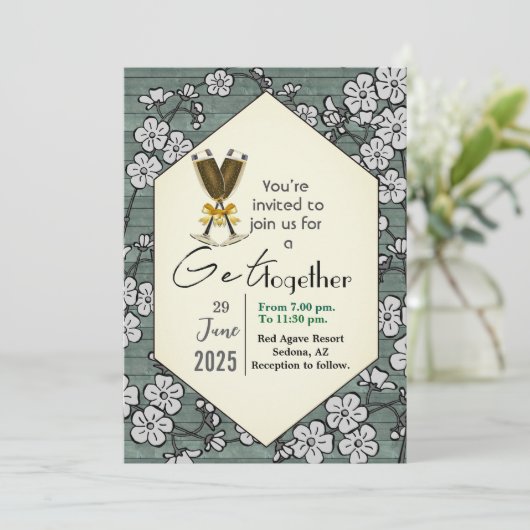 Invitation Venez ensemble (Debout devant)