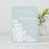 Invitation Venez et allez Wedding shower (Debout devant)