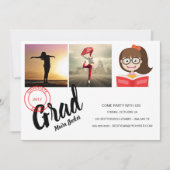 Invitation Venez faire la fête avec nous ! (Devant)