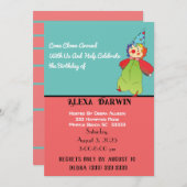 Invitation Venez faire le clown avec Alexa Darwin ! (Devant / Derrière)