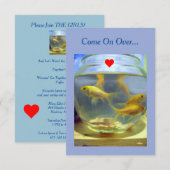 INVITATION - VENEZ - INVITATION AUX FEMMES ! (Devant / Derrière)