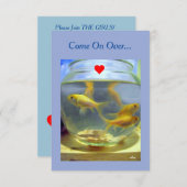 INVITATION - VENEZ - LES DAMES SONT INVITÉES ! (Devant / Derrière)