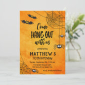Invitation Venez Nous Accompagner | Anniversaire d'Halloween (Debout devant)