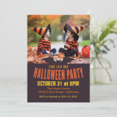 Invitation Venez Rejoindre Notre Photo De Fête D'Halloween (Debout devant)
