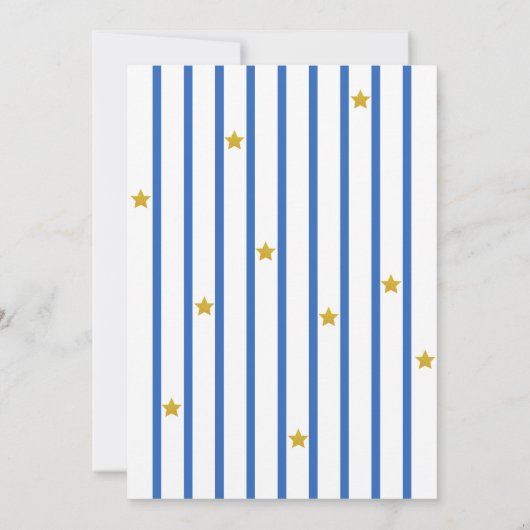 Invitation Venez tous Big Top Circus 1er Anniversaire (Dos)