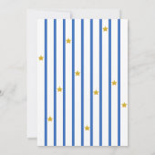 Invitation Venez Tous Red Big Top Circus Anniversaire (Dos)