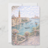 Invitation Venice Italian Themed Bridal Shower (Dos)