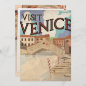 Invitation Venise (Devant / Derrière)