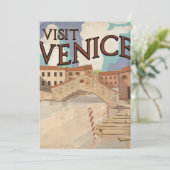 Invitation Venise (Debout devant)