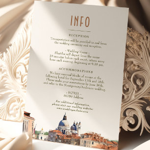 Invitation Venise Info Mariage Italie Basilique della Salute