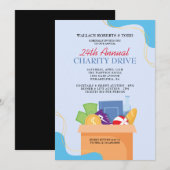 Invitation Vente aux enchères de CARITY DRIVE Corporate Gala  (Devant / Derrière)