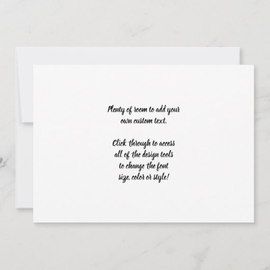 Invitation Vente de débris de construction par Vincent van Go (Dos)