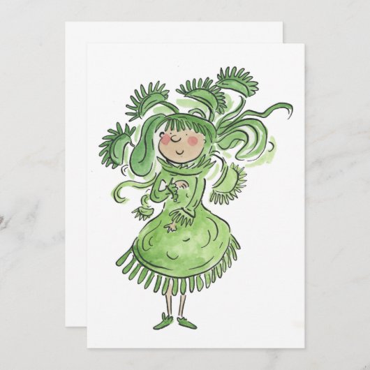 Invitation Vénus Trap (Devant / Derrière)