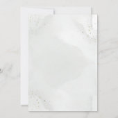 Invitation Verdure Porte Genre Neutre Élégant Baby shower (Dos)