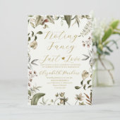 Invitation Verdure Rien de Fantaisie Juste l'Amour de Fuite (Debout devant)