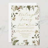 Invitation Verdure Rien de Fantaisie Juste l'Amour Fugue (Devant / Derrière)