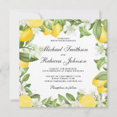 Invitation Verger de Citron All in One Mariage (Devant)